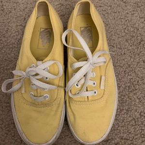 Yellow Vans